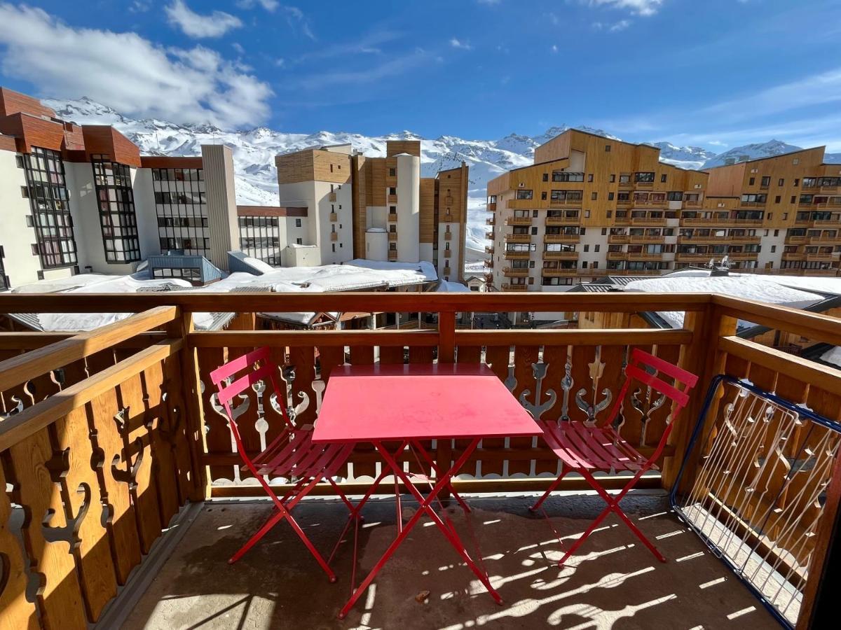 Val Thorens Studio 4 pers Résidence La Roche Blanche Esterno foto